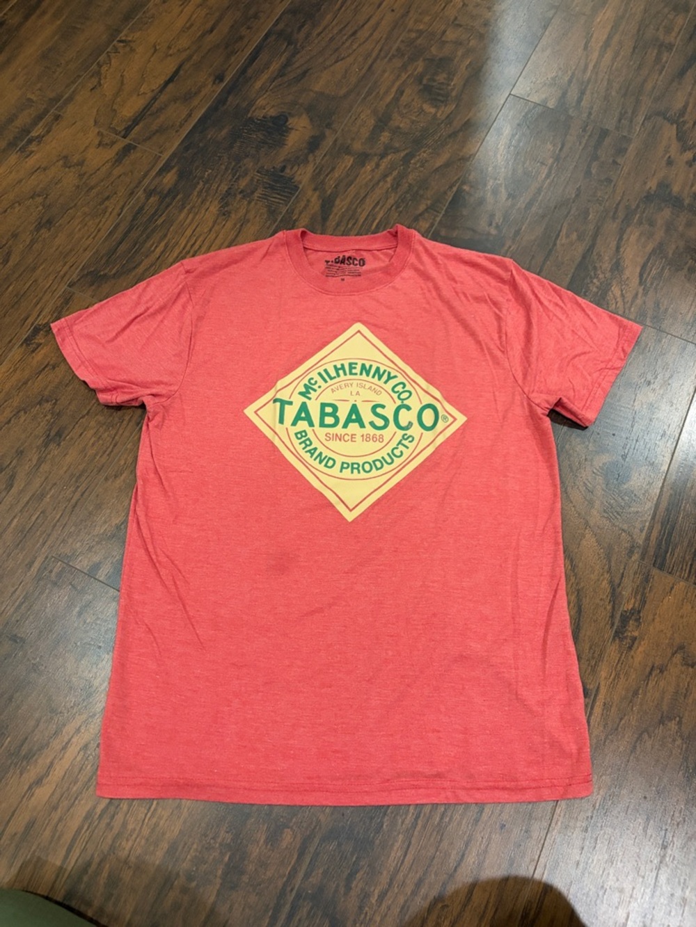 Tabasco Red Short Sleeve Logo Tee - Men's
